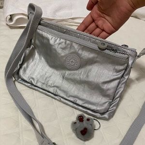 Kipling silver crossbody